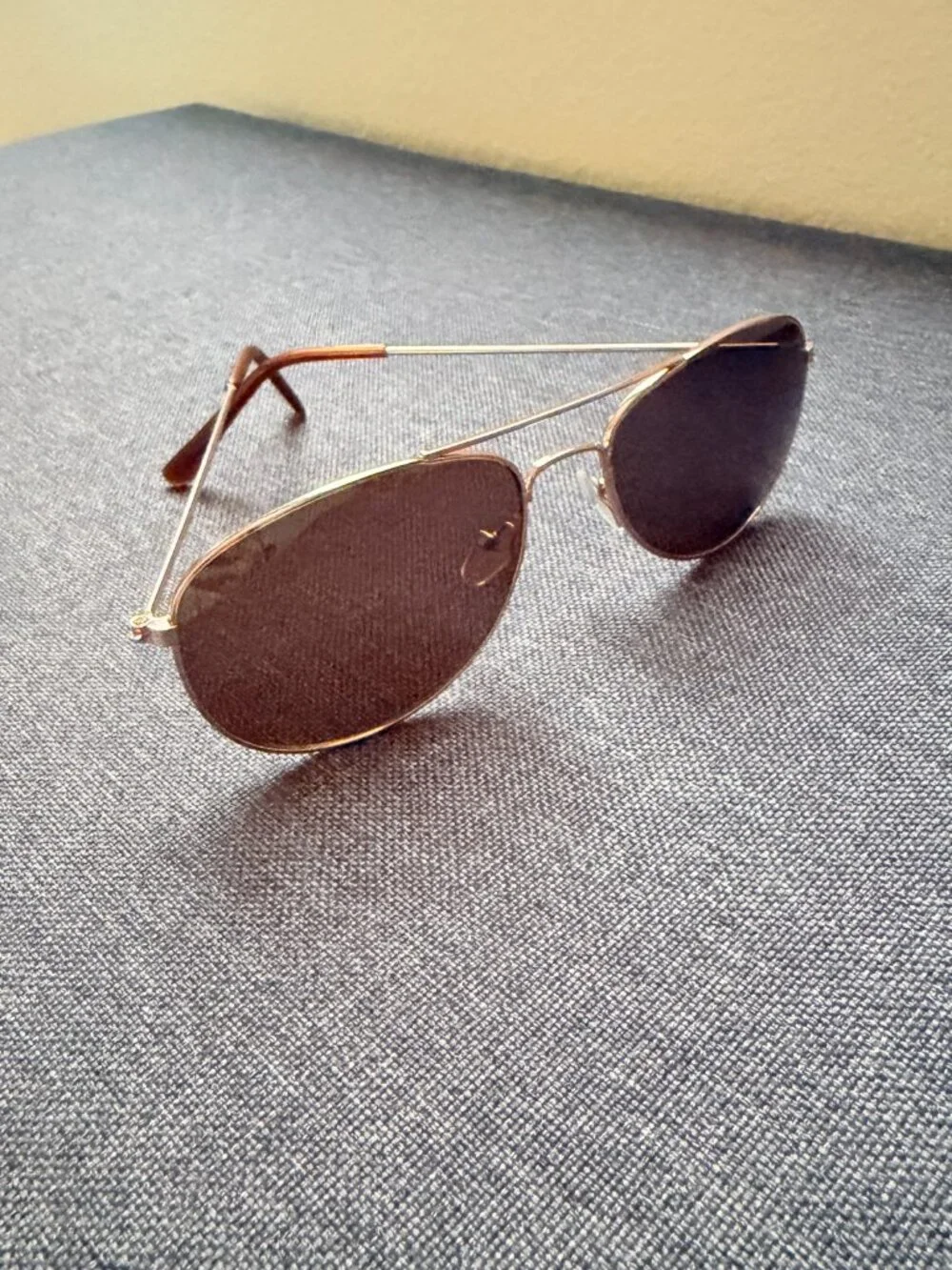 Classic Gold Aviator Sunglasses